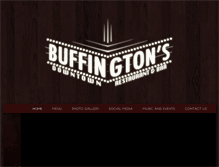 Tablet Screenshot of buffingtons.net